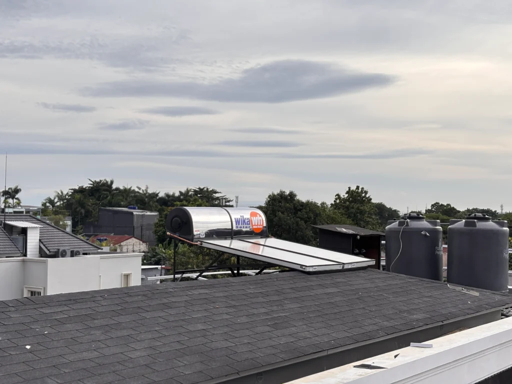 Solar Water Heater untuk Rumah di Bandar Lampung